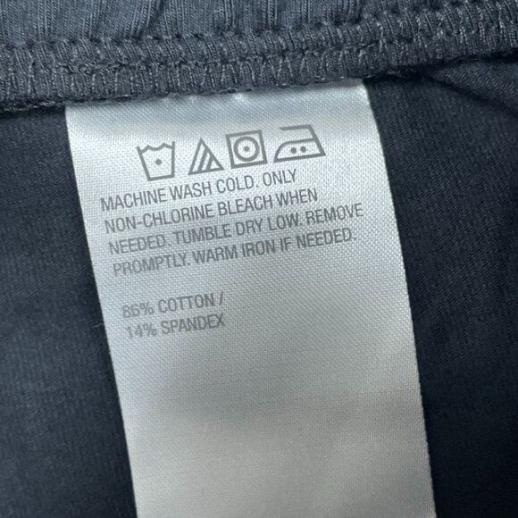 Women With Control Black Elastic Waist Pants Size LP Made In Vietnam a0356 - Picture 7 of 10